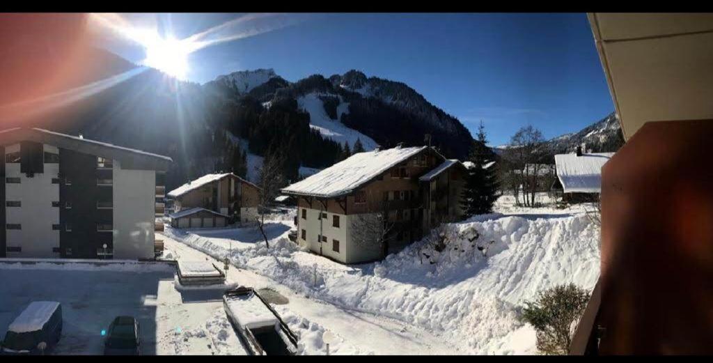 La Montagne « Un Coin D'Oxygene » Apartman Châtel Kültér fotó